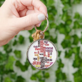 Global Groove: Hakuna Matata in elke taal Sleutelhanger (Hand)