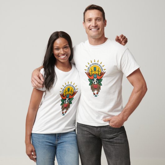 Global Just Recovery Gathering - T-shirt van Manne (Unisex)