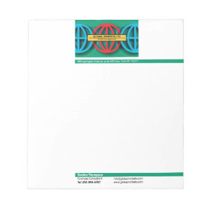 Global Markets Notepad Notitieblok
