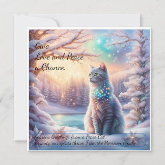 Global Peace Kaart: Geef liefde en vrede een kans Kaart