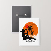 Global Tourism Resilience Day Button (Voorkant / Achterkant)