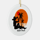 Global Tourism Resilience Day Keramisch Ornament (Rechts)