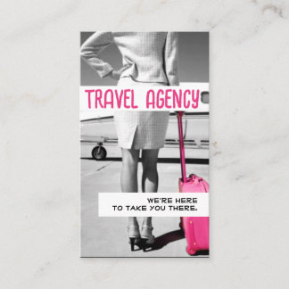 Global Travel Agency Agent Business Card Visitekaartje