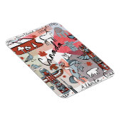 Global Travel - Canada Magneet (Rechterzijde)