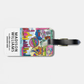 Global Travel - Hongkong Bagagelabel (Achterkant horizontaal)