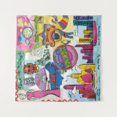 Global Travel - Hongkong Wandkleed (Voorkant)