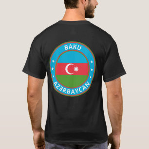 Global Traveler - Baku, Azǝ rbaycan Azerbeidzjan T-shirt