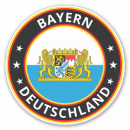 Global Traveler - Bayern | Beieren (bewerking) Sticker