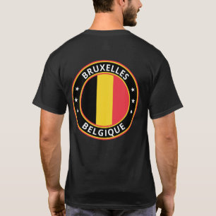 Global Traveler - Bruxelles, België   België T-shirt