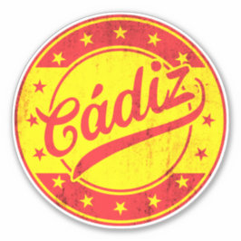 Global Traveler - Cadiz, Spanje Sticker