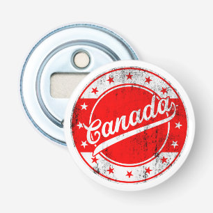 Global Traveler - Canada Button Flesopener