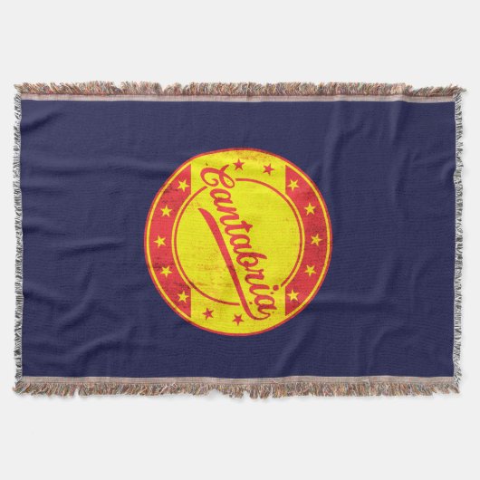 Global Traveler - Cantabria, Spanje Deken (Voorkant)