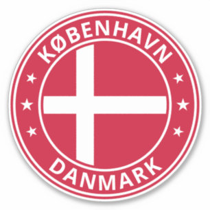 Global Traveler - 'City', Danmark   Denemarken (be Sticker
