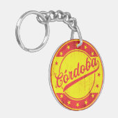 Global Traveler - Cordoba, Spanje Sleutelhanger (Voorkant Links)