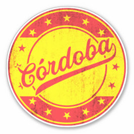 Global Traveler - Cordoba, Spanje Sticker