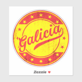 Global Traveler - Galicië, Spanje Sticker