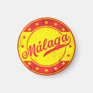 Global Traveler - Malaga, Spanje Magneet