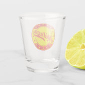 Global Traveler - Malaga, Spanje Shot Glas (Achterkant)