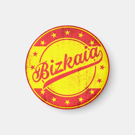 Global Traveler - Spanje - Biskaje | Biskaje Magneet (Voorkant)