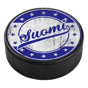 Global Traveler - Suomi Finland Hockey Puck