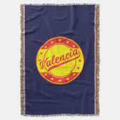 Global Traveler - Valencia, Spanje Deken (Voorkant Verticaal)