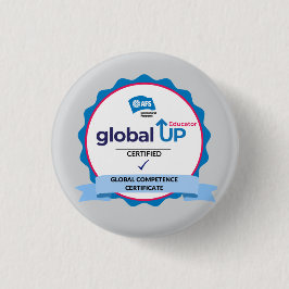 Global Up Educator-badge Ronde Button 3,2 Cm