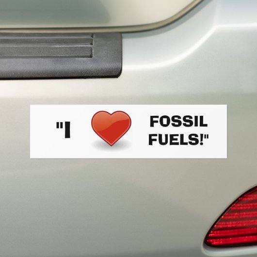 Global Warming Bumber Sticker (Op auto)