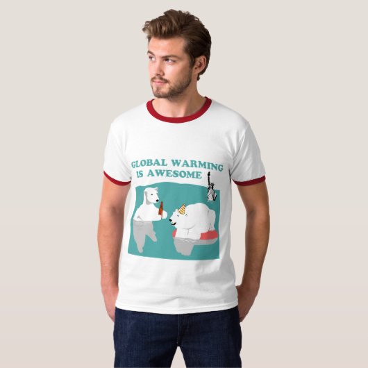 Global Warming Geweldige shirt (Voorkant volledig)