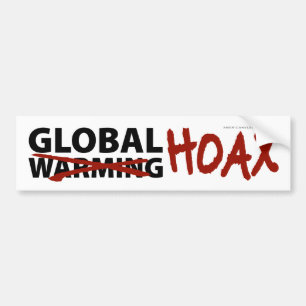 Global Warming Hoax Bumpersticker