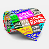 Global Warming Hoax Stropdas (Opgerold)