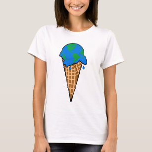 Global Warming Ice-crème T-shirt
