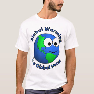 Global Warming is een Global Hoax T-shirt