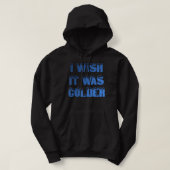 Global Warming is een socialistische Scam Copy Hoodie (Design voorkant)