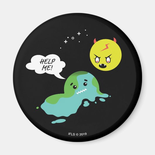 Global Warming Magneet (Voorkant)