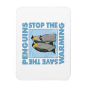 Global Warming, pinguïns Magneet (Verticaal)
