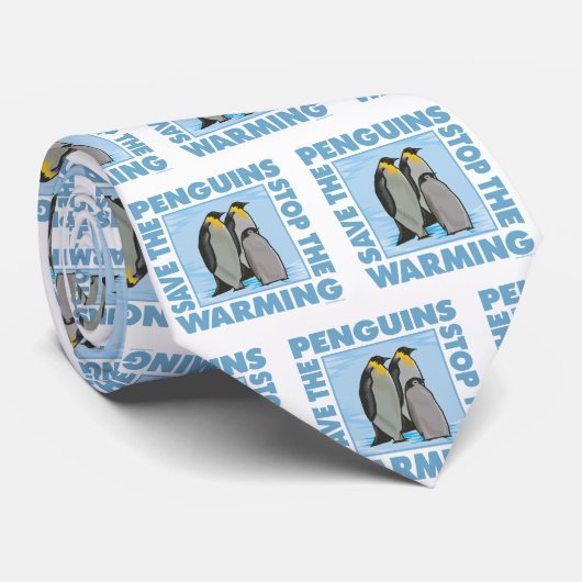 Global Warming, pinguïns Stropdas (Opgerold)
