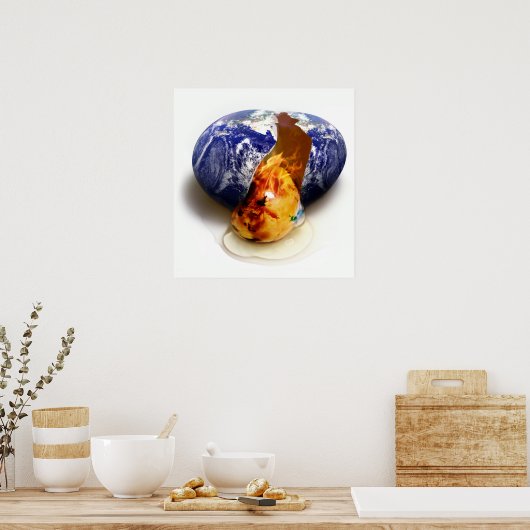 Global Warming Poster (Keuken)