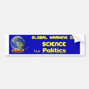 Global Warming Science Bumpersticker