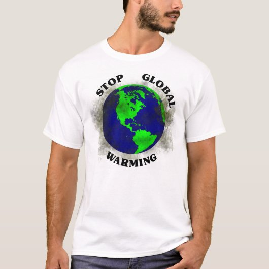 Global Warming T-shirt (Voorkant)