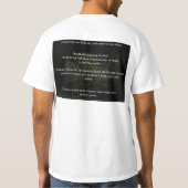 Global Warming Truth vs. Hoax T-shirt (Achterkant)