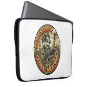 Global Wealth Badger Laptop Sleeve (Voorkant Rechts)