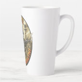 Global Wealth Badger Latte Mug (Droite)