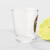 Global Wealth Badger Shot Glass Shot Glas (Links)