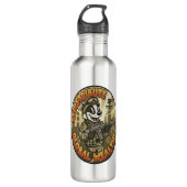 Global Wealth Badger Water Bottle Waterfles (Voorkant)