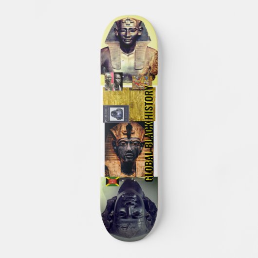 GLOBAL ZWARTE GESCHIEDENIS SKATEBOARD (Voorkant)