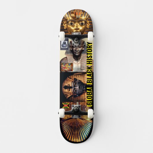 GLOBAL ZWARTE GESCHIEDENIS SKATEBOARD (Voorkant)