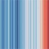 Globale Warm Temperaturen Advocate de Verandering  Sticker (Voorkant)