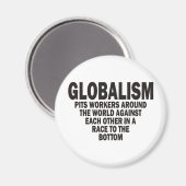globalisme magneet (Voorkant / Achterkant)