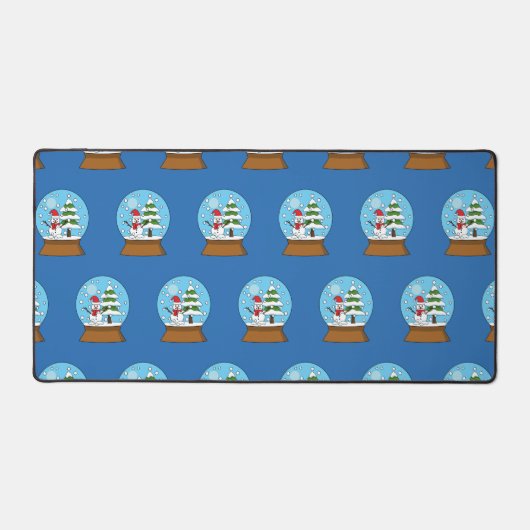 Globe de neige avec Snowman et Pine Tree (Recto)