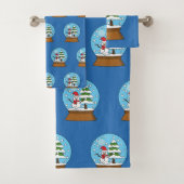 Globe de neige avec Snowman et Pine Tree (En situation)